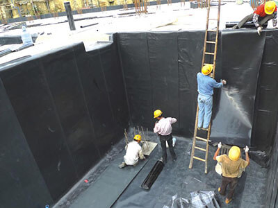 北京順義防水公司電話(huà):聚乙烯丙綸防水卷材施工工藝